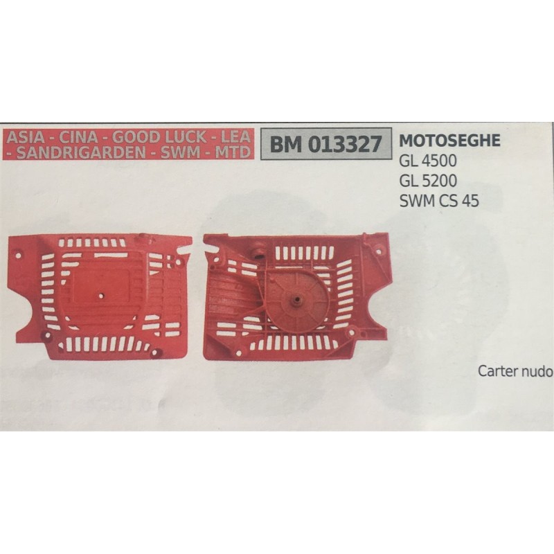 AVVIAMENTO COMPLETO BRUMAR ASIA  CINA  GOOD LUCK  LEA  SANDRIGARDEN  SWM  MTD MOTOSEGHE GL 4500 GL 5200 SWM CS 45   carter nudo
