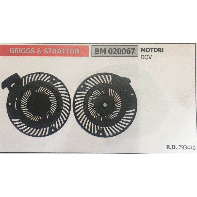 AVVIAMENTO COMPLETO BRUMAR BRIGGS & STRATTON  MOTORI DOV
