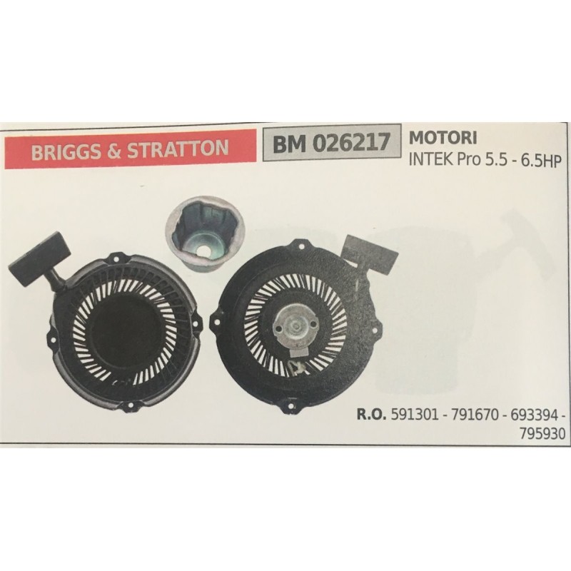 AVVIAMENTO COMPLETO BRUMAR BRIGGS & STRATTON  MOTORI INTEK Pro 55  65HP