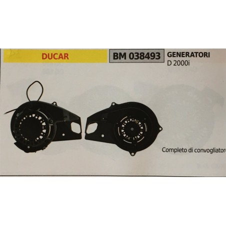 AVVIAMENTO COMPLETO BRUMAR DUCAR GENERATORI D 2000i