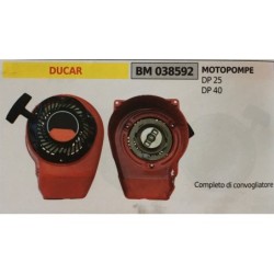 AVVIAMENTO COMPLETO BRUMAR DUCAR MOTOPOMPE DP 25 DP 40   completo di convogliatore