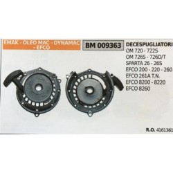 AVVIAMENTO COMPLETO BRUMAR EMAK  OLEO MAC  DYNAMAC  EFCO DECESPUGLIATORI OM 720  722S OM 726S  726DT SPARTA 26  26S EFCO 200  2