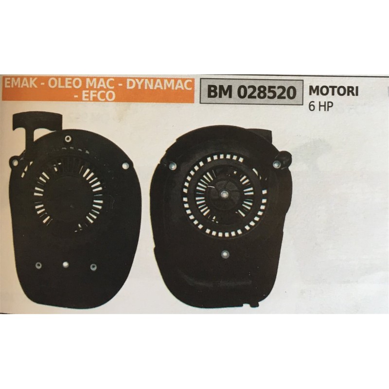 AVVIAMENTO COMPLETO BRUMAR EMAK  OLEO MAC  DYNAMAC  EFCO MOTORI 6 HP