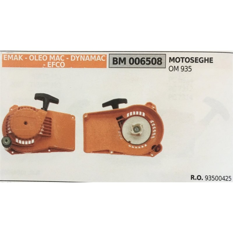 AVVIAMENTO COMPLETO BRUMAR EMAK  OLEO MAC  DYNAMAC  EFCO MOTOSEGHE OM 935