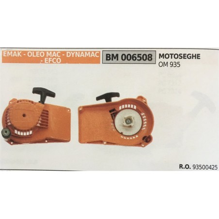 AVVIAMENTO COMPLETO BRUMAR EMAK  OLEO MAC  DYNAMAC  EFCO MOTOSEGHE OM 935