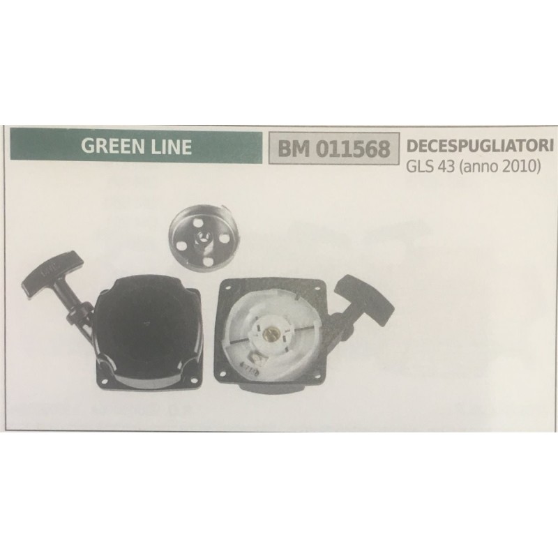 AVVIAMENTO COMPLETO BRUMAR GREEN LINE DECESPUGLIATORI GLS 43 (anno 2010)