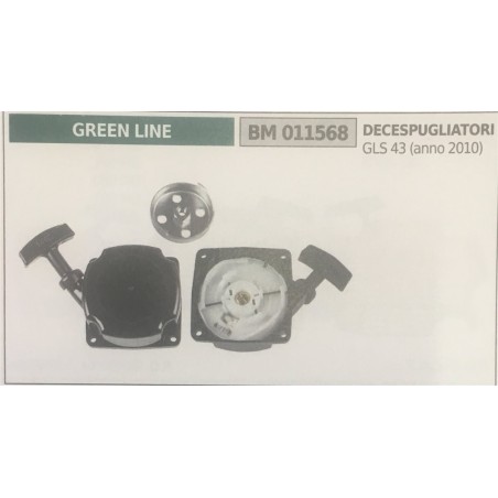 AVVIAMENTO COMPLETO BRUMAR GREEN LINE DECESPUGLIATORI GLS 43 (anno 2010)
