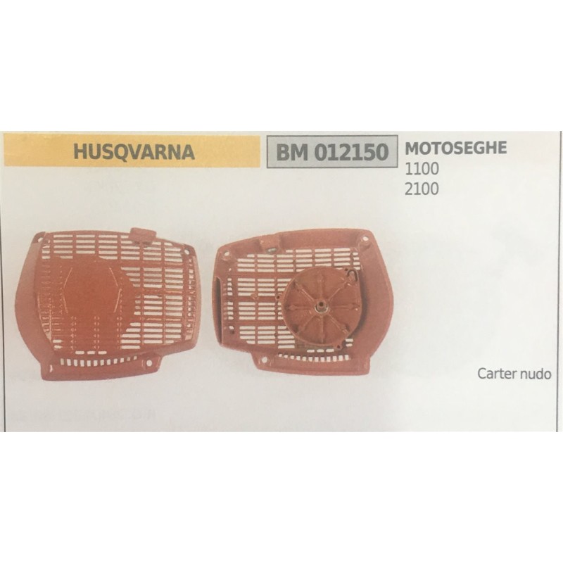 AVVIAMENTO COMPLETO BRUMAR HUSQVARNA MOTOSEGHE 1100 2100    carter nudo