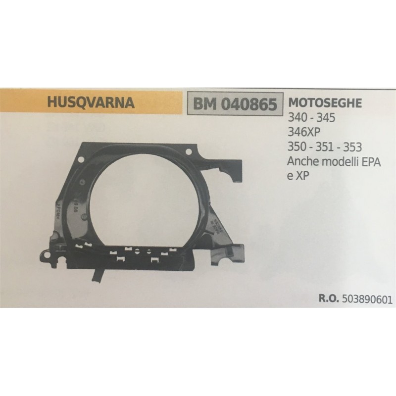 AVVIAMENTO COMPLETO BRUMAR HUSQVARNA MOTOSEGHE 340  345 346XP 350  351  353 anche modelli EPA e XP