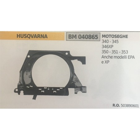 AVVIAMENTO COMPLETO BRUMAR HUSQVARNA MOTOSEGHE 340  345 346XP 350  351  353 anche modelli EPA e XP