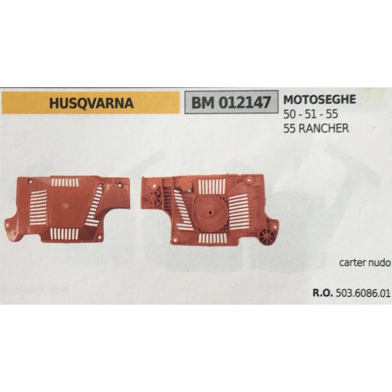 AVVIAMENTO COMPLETO BRUMAR HUSQVARNA MOTOSEGHE 50  51  55 55 RANCHER     carter nudo