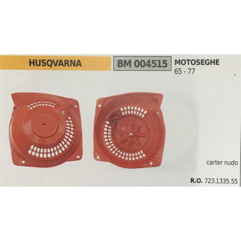 AVVIAMENTO COMPLETO BRUMAR HUSQVARNA MOTOSEGHE 65  77      carter nudo