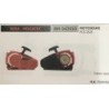 AVVIAMENTO COMPLETO BRUMAR IKRA  MOGATEC MOTOSEGHE PCS 2525    colore rosso