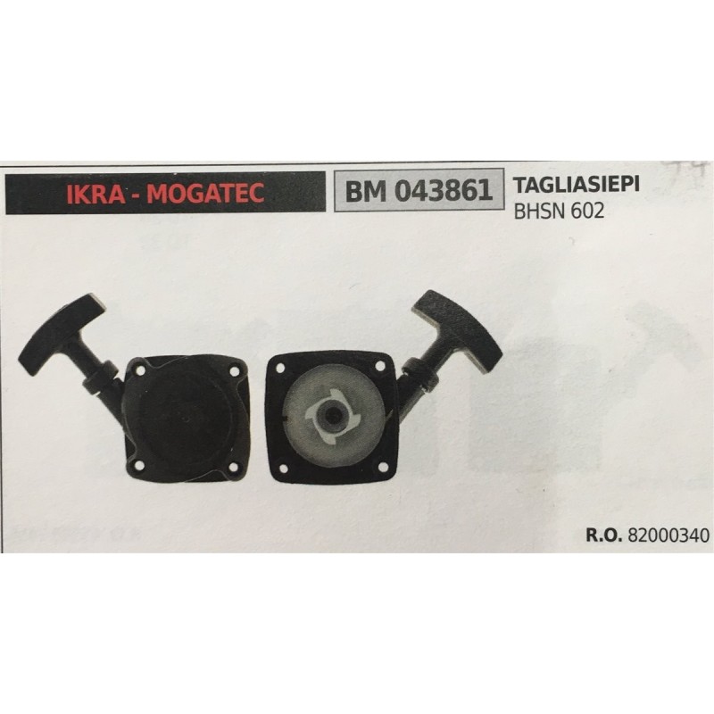 AVVIAMENTO COMPLETO BRUMAR IKRA  MOGATEC TAGLIASIEPI BHSN 602