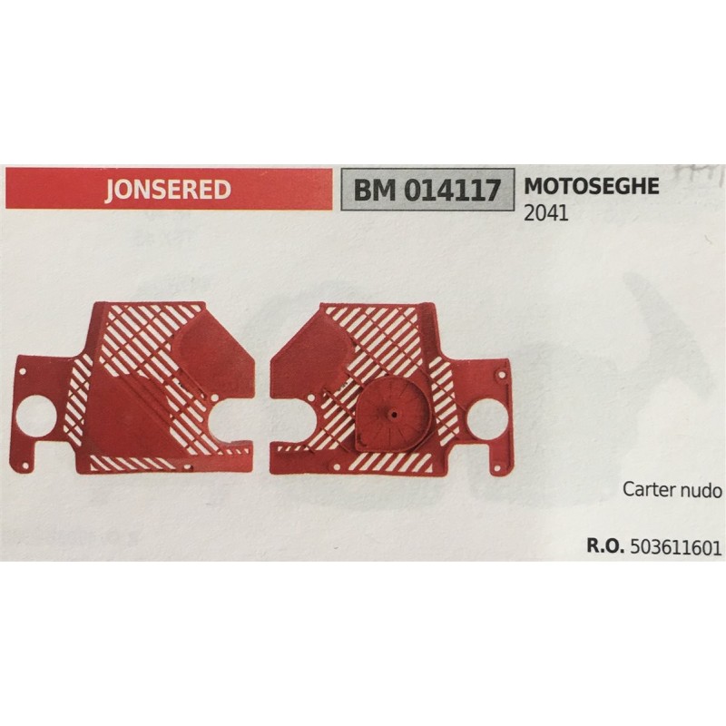 AVVIAMENTO COMPLETO BRUMAR JONSERED MOTOSEGHE 2041   carter nudo