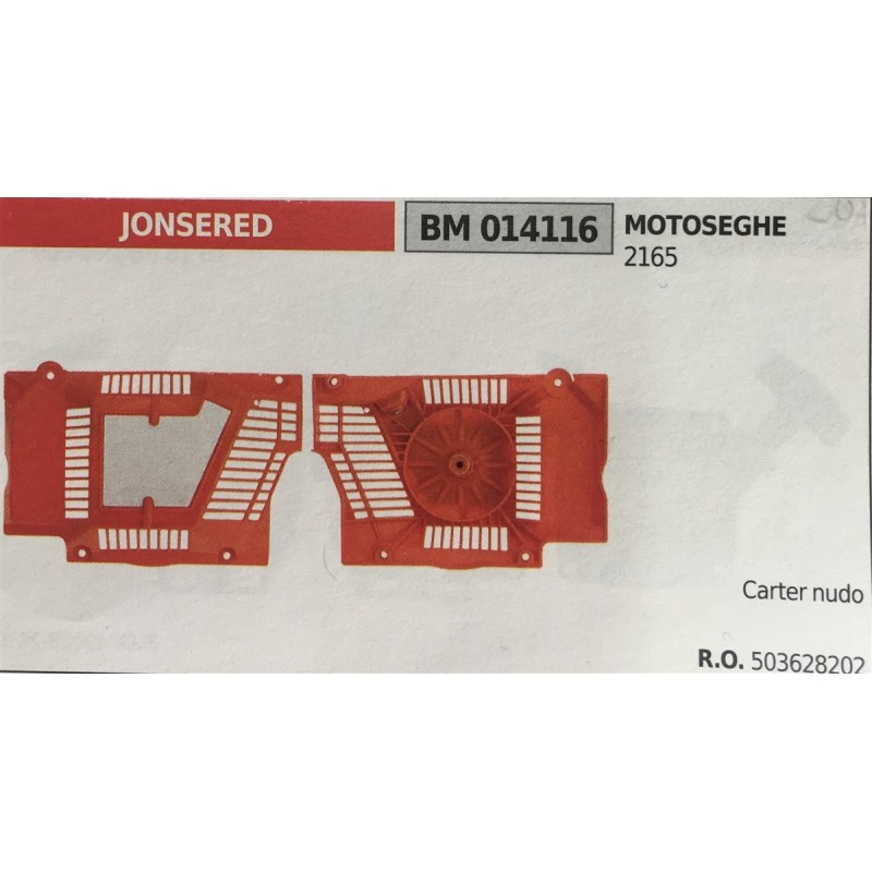 AVVIAMENTO COMPLETO BRUMAR JONSERED MOTOSEGHE 2165      carter nudo