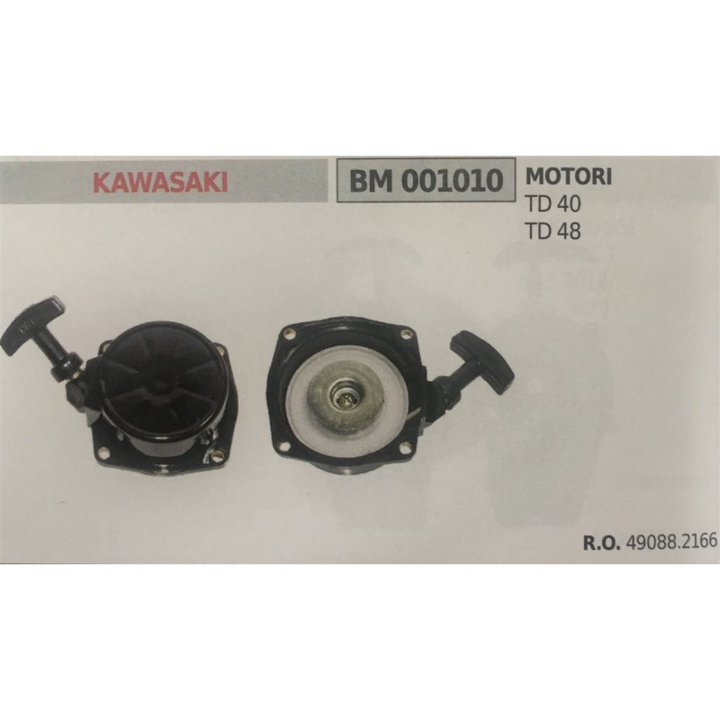 AVVIAMENTO COMPLETO BRUMAR KAWASAKI MOTORI TD 40 TD 48