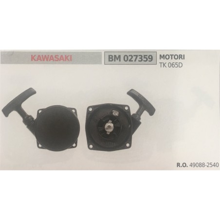 AVVIAMENTO COMPLETO BRUMAR KAWASAKI MOTORI TK 065D