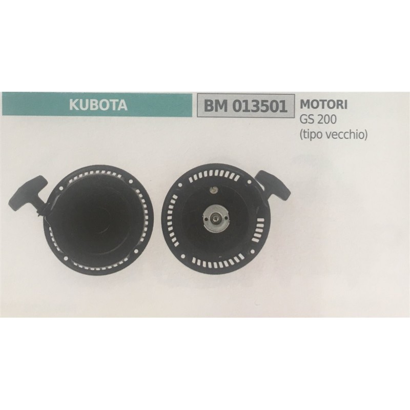 AVVIAMENTO COMPLETO BRUMAR KUBOTA MOTORI GS 200 (tipo vecchio)