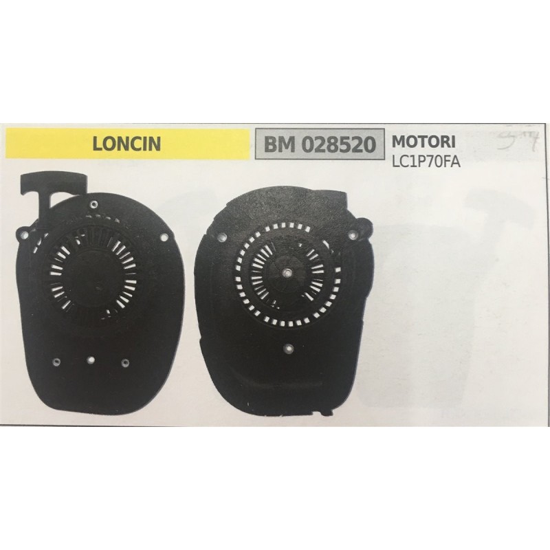 AVVIAMENTO COMPLETO BRUMAR LONCIN MOTORI LC1P70FA