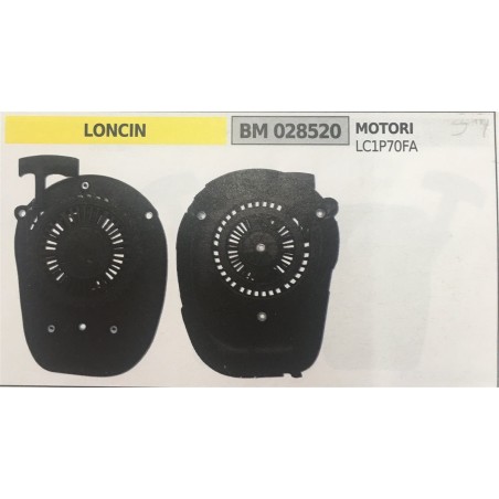 AVVIAMENTO COMPLETO BRUMAR LONCIN MOTORI LC1P70FA