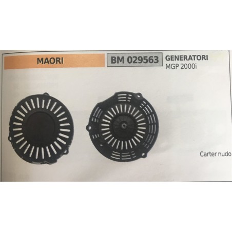 AVVIAMENTO COMPLETO BRUMAR MAORI GENERATORI MGP 2000i      carter nudo
