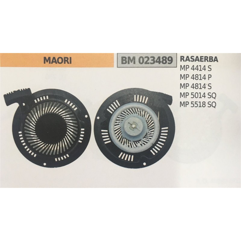 AVVIAMENTO COMPLETO BRUMAR MAORI RASAERBA MP 4414 S MP 4814 P MP 4814 S MP 5014 SQ MP 5518 SQ