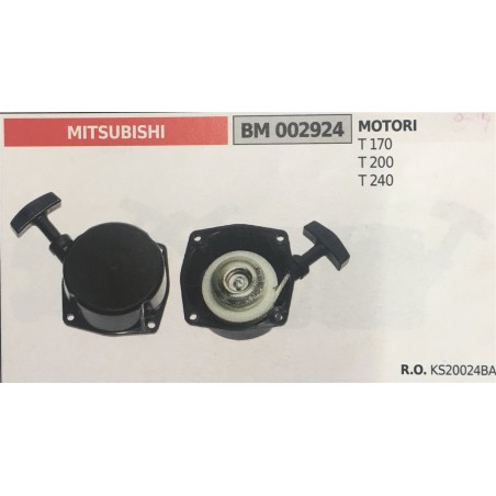 AVVIAMENTO COMPLETO BRUMAR MITSUBISHI MOTORI T 170 T 200 T 240