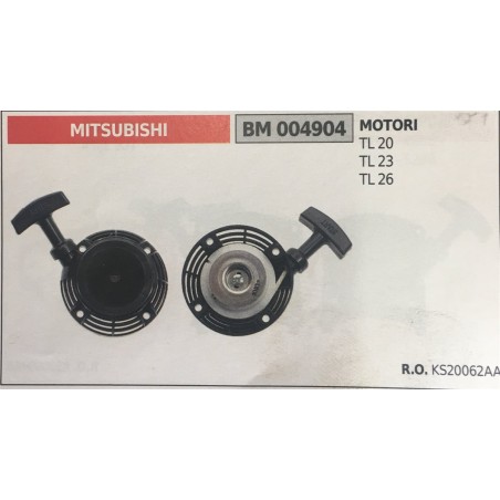 AVVIAMENTO COMPLETO BRUMAR MITSUBISHI MOTORI TL 20 TL 23 TL 26