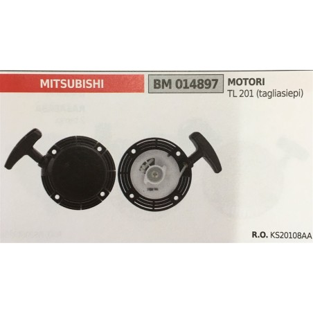 AVVIAMENTO COMPLETO BRUMAR MITSUBISHI MOTORI TL 201 (tagliasiepi)