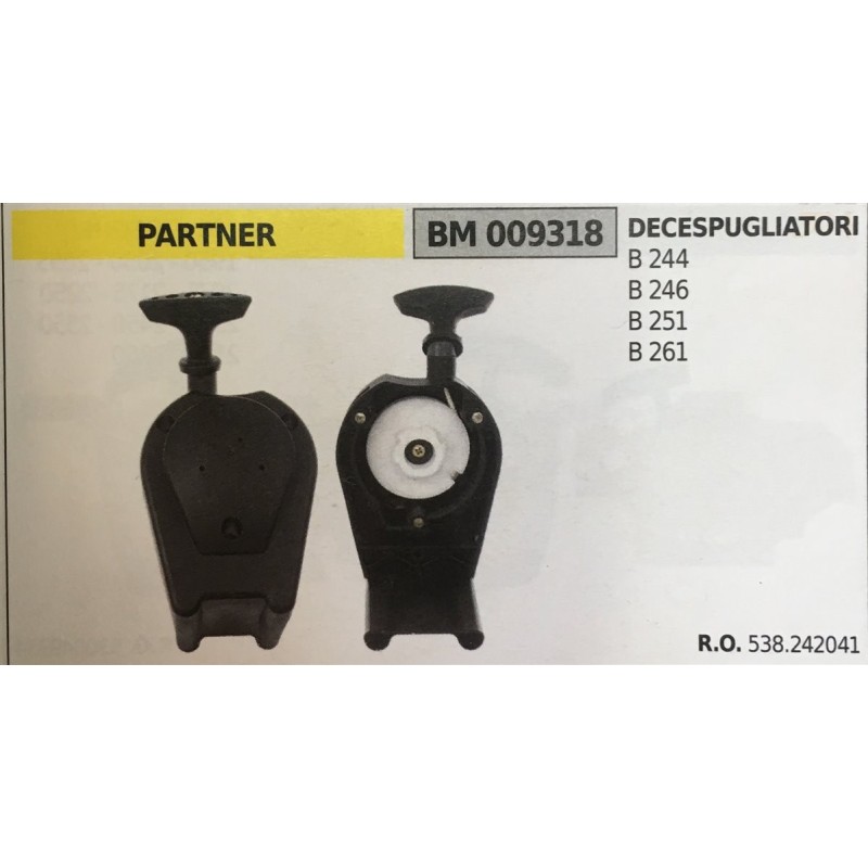 AVVIAMENTO COMPLETO BRUMAR PARTNER DECESPUGLIATORI B 244 B 246 B 251 B 261