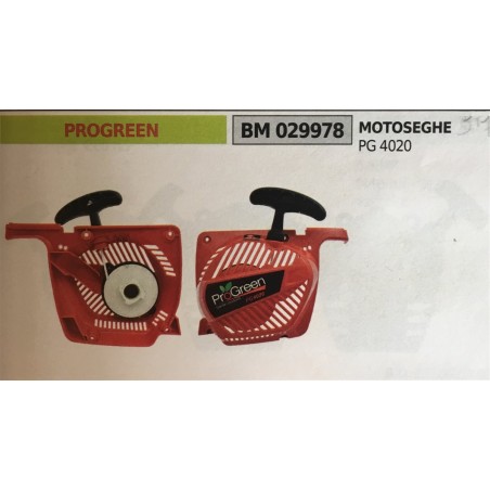AVVIAMENTO COMPLETO BRUMAR PROGREEN MOTOSEGHE PG 4020