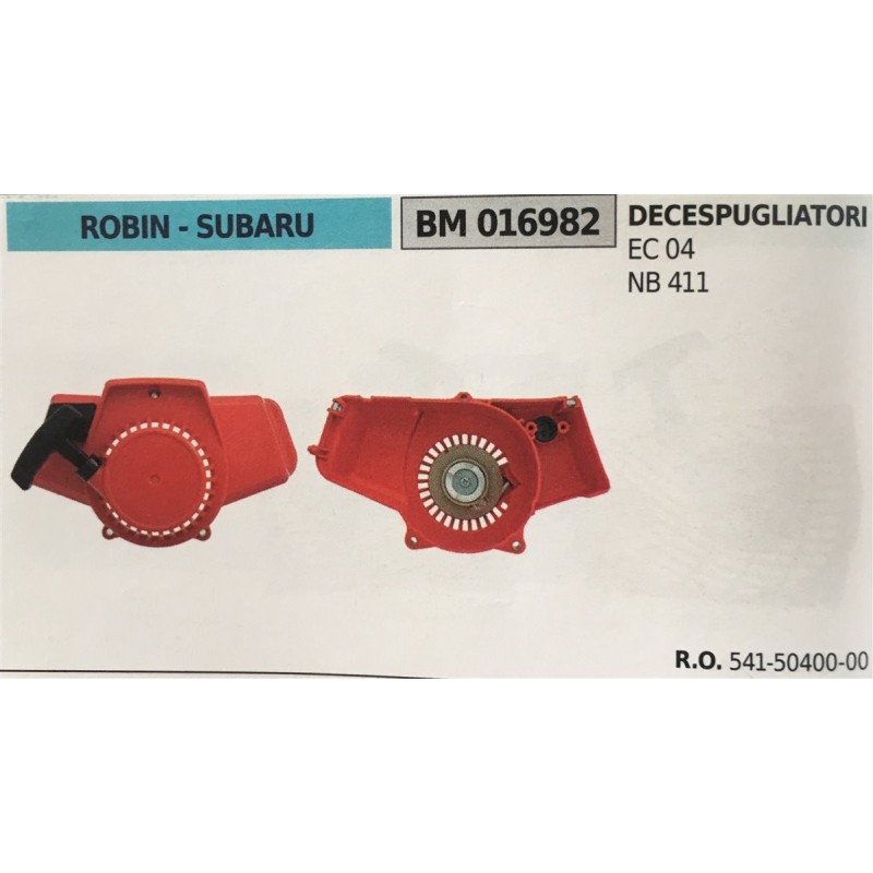 AVVIAMENTO COMPLETO BRUMAR ROBIN  SUBARU DECESPUGLIATORI EC 04 NB 411