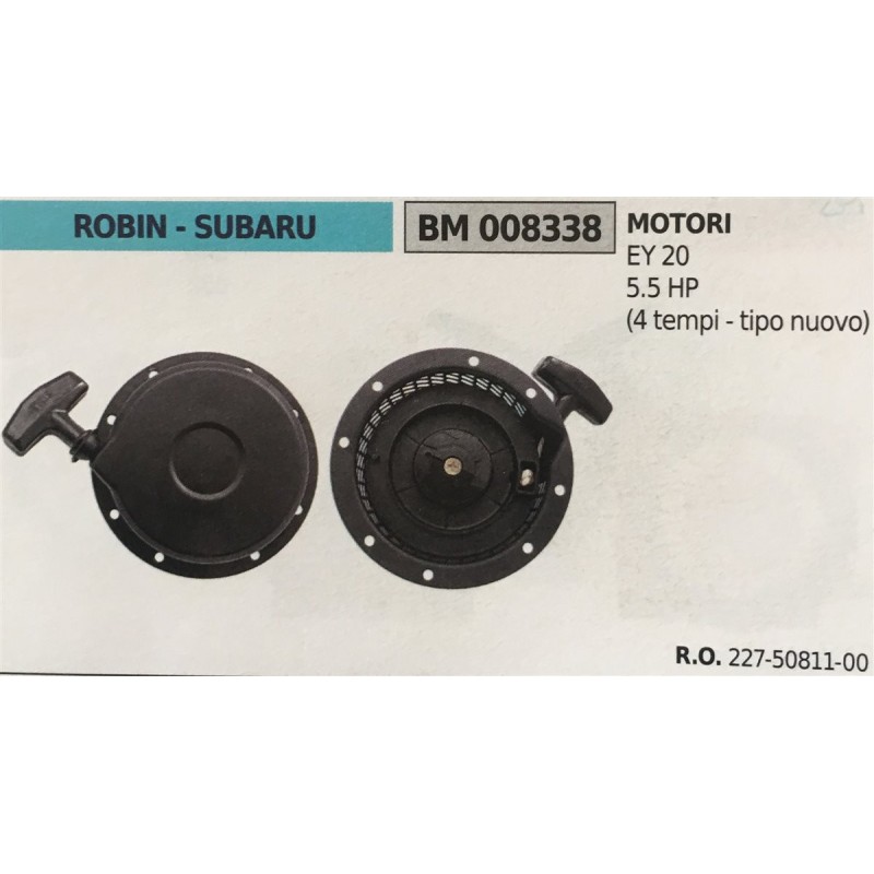 AVVIAMENTO COMPLETO BRUMAR ROBIN  SUBARU MOTORI EY 20 55 HP (4 tempi  tipo nuovo)