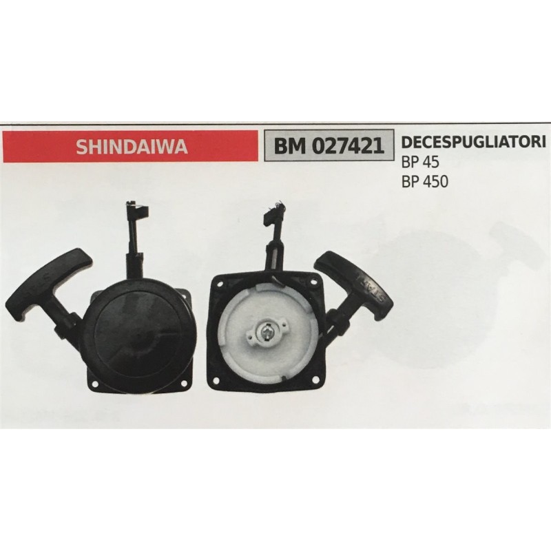 AVVIAMENTO COMPLETO BRUMAR SHINDAIWA DECESPUGLIATORI BP 45 BP 450