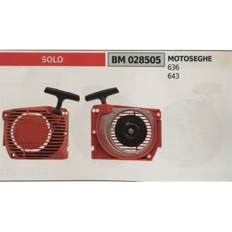 AVVIAMENTO COMPLETO BRUMAR SOLO MOTOSEGHE 636 643