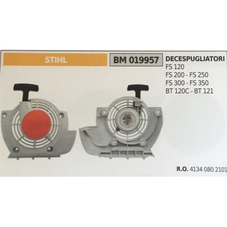 AVVIAMENTO COMPLETO BRUMAR STIHL DECESPUGLIATORI FS 120 FS 200  FS 250 FS 300  FS 350 BT 120C  BT 121