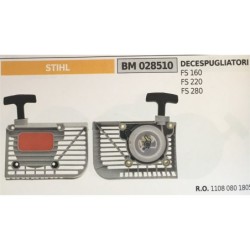 AVVIAMENTO COMPLETO BRUMAR STIHL DECESPUGLIATORI FS 160 FS 220 FS 280
