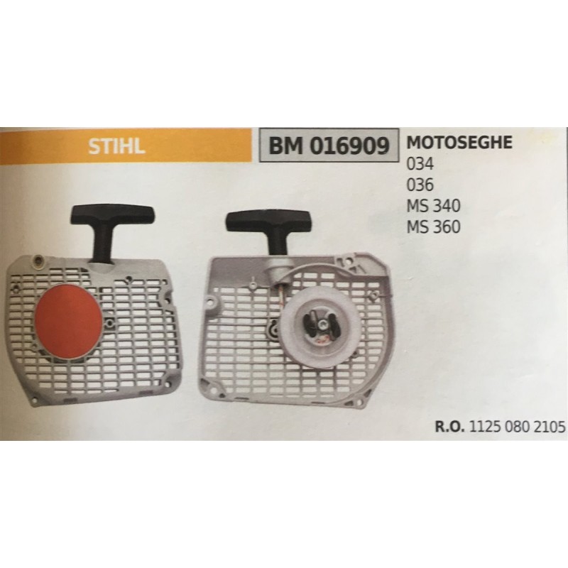 AVVIAMENTO COMPLETO BRUMAR STIHL MOTOSEGHE 034 036 MS 340 MS 360