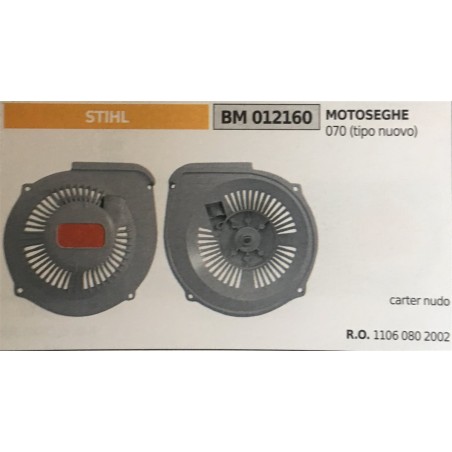 AVVIAMENTO COMPLETO BRUMAR STIHL MOTOSEGHE 070 (tipo nuovo)    carter nudo