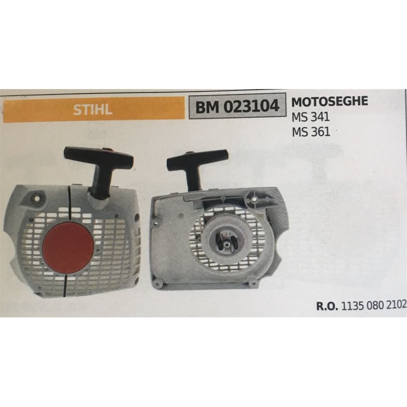 AVVIAMENTO COMPLETO BRUMAR STIHL MOTOSEGHE MS 341 MS 361