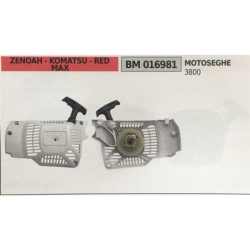 AVVIAMENTO COMPLETO BRUMAR ZENOAH  KOMATSU  RED  MAX MOTOSEGHE 3800