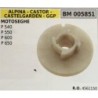 PULEGGIA AVVIAMENTO BRUMAR ALPINA  CASTOR  CASTELGARDEN  GGP MOTOSEGHE P 540 P 550 P 600 P 650