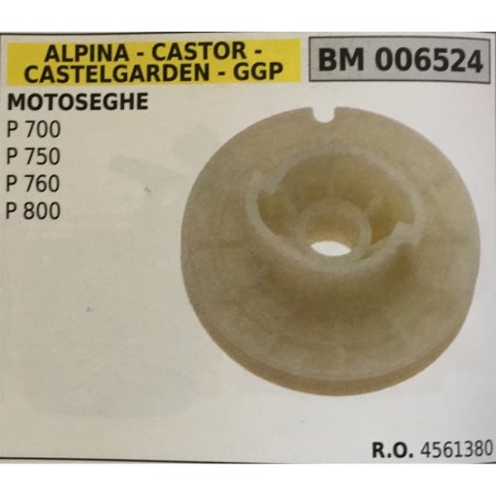 PULEGGIA AVVIAMENTO BRUMAR ALPINA  CASTOR  CASTELGARDEN  GGP MOTOSEGHE P 700 P 750 P 760 P 800