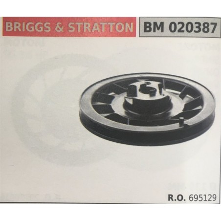 PULEGGIA AVVIAMENTO BRUMAR BRIGGS & STRATTON