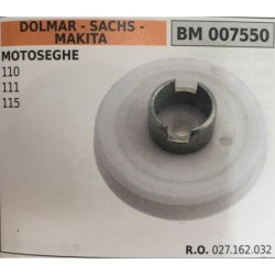 PULEGGIA AVVIAMENTO BRUMAR DOLMAR  SACHS  MAKITA MOTOSEGHE 110 111 115