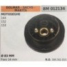 PULEGGIA AVVIAMENTO BRUMAR DOLMAR  SACHS  MAKITA MOTOSEGHE 144 152 153   Ø 83 MM foro 14mm