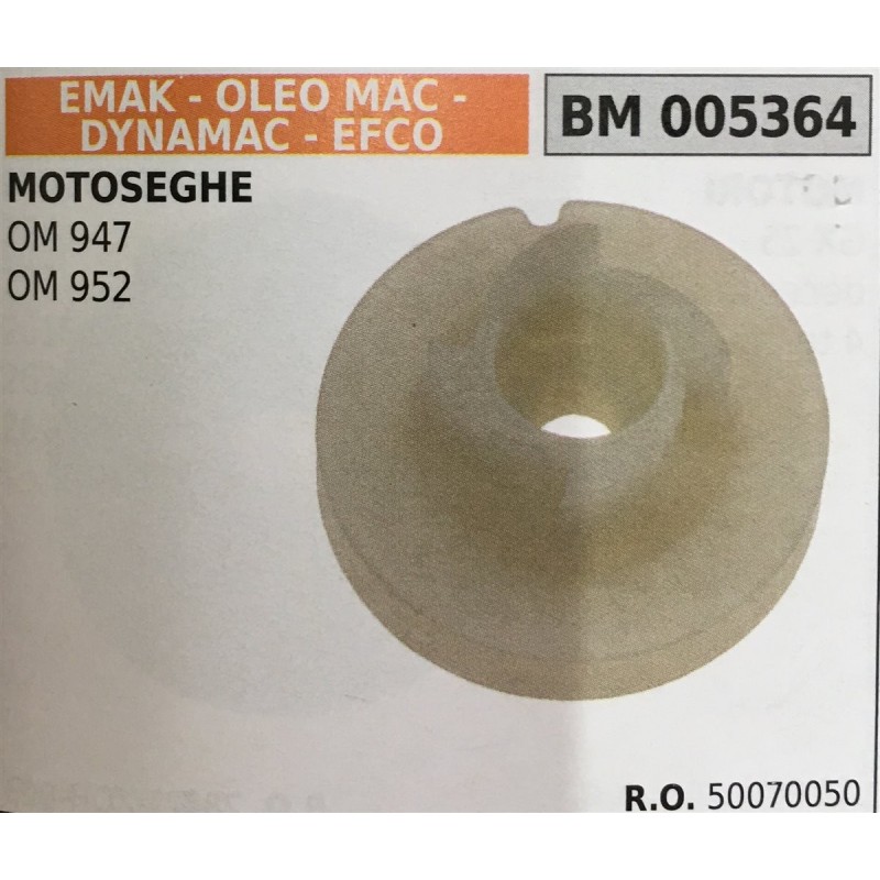 PULEGGIA AVVIAMENTO BRUMAR EMAK  OLEO MAC  DYNAMAC  EFCO MOTOSEGHE OM 947 OM 952