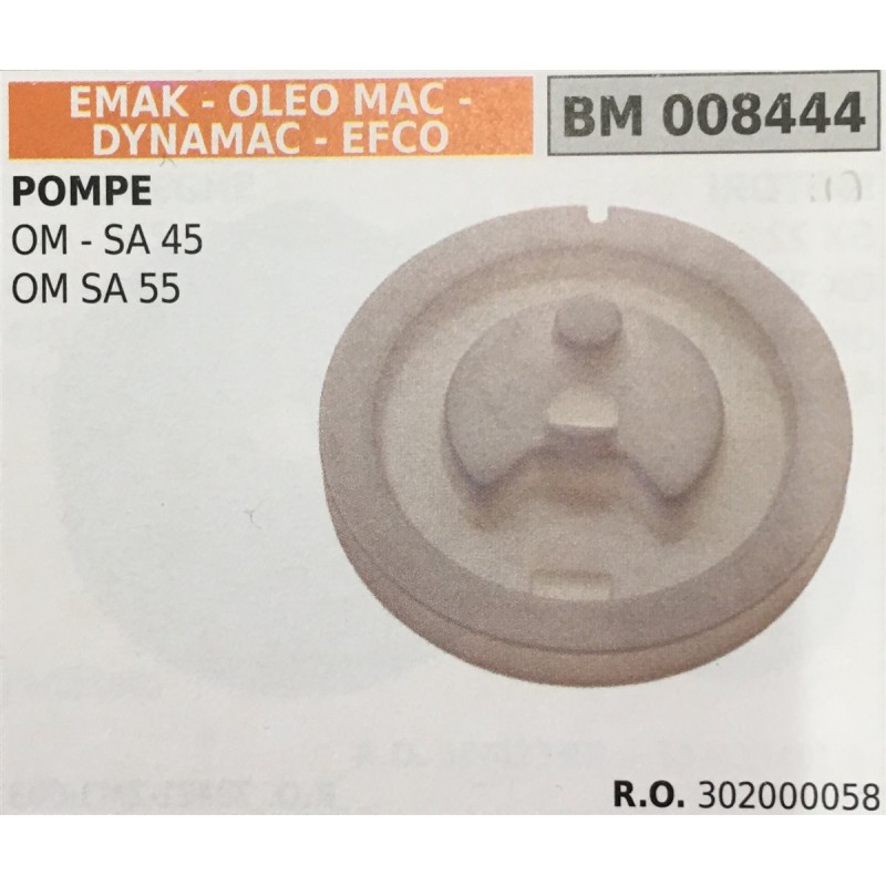 PULEGGIA AVVIAMENTO BRUMAR EMAK  OLEO MAC  DYNAMAC  EFCO MOTOSEGHE OM  SA 45 OM SA 55