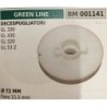 PULEGGIA AVVIAMENTO BRUMAR GREEN LINE DECESPUGLIATORI GL 330 GL 430 GL 520 GL 53 Z    Ø 72 MM foro 155 mm
